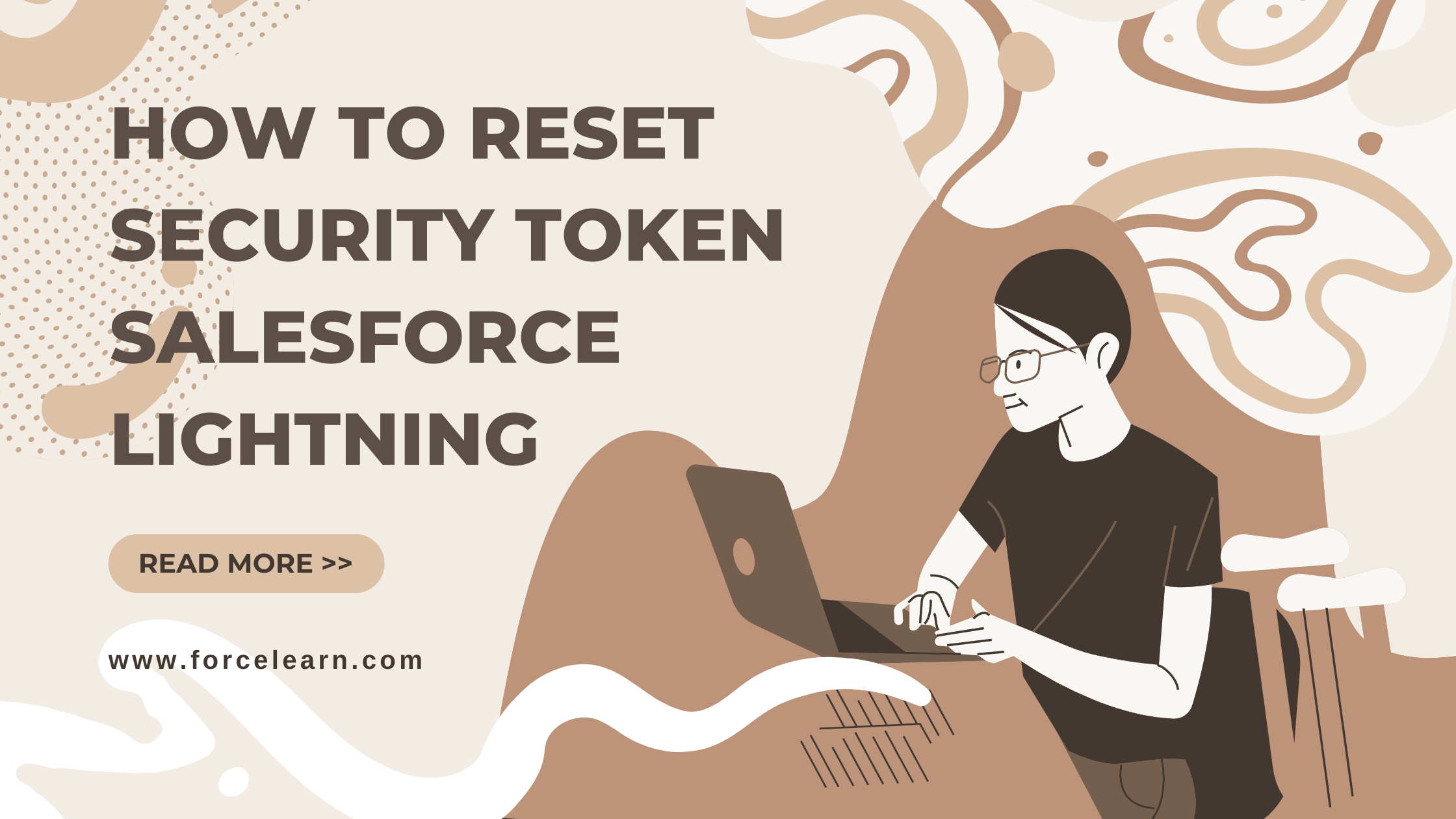 How to reset security token salesforce lightning